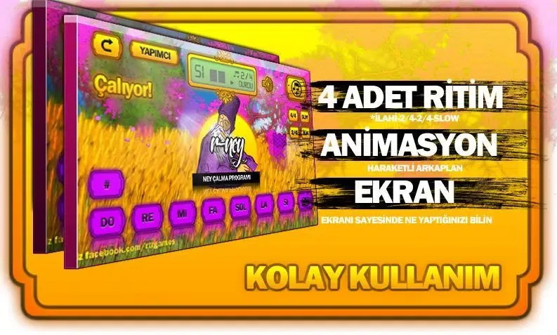 Tangkapan layar R-Ney Çal