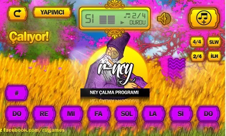 Tangkapan layar R-Ney Çal