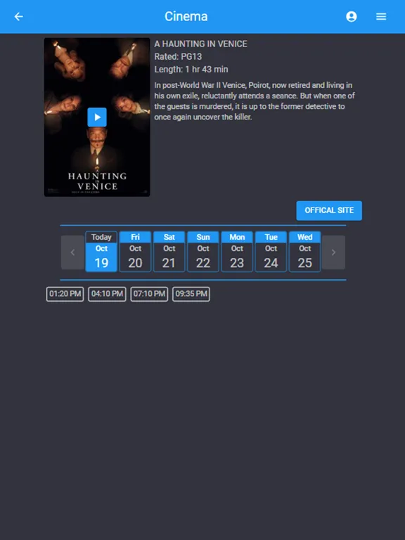 ภาพหน้าจอของ Chatham Orpheum Theater iPad 
