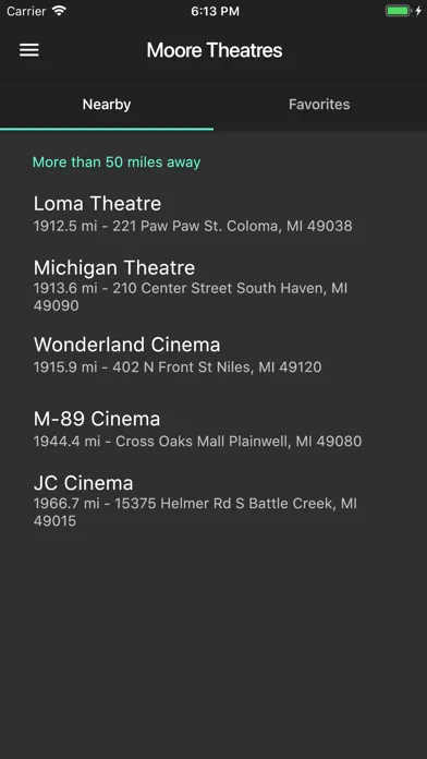 Moore Theatres Screenshots