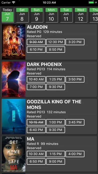 Capturas de pantalla de Princess Theatres