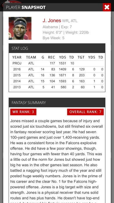 Draft Guide スクリーンショット