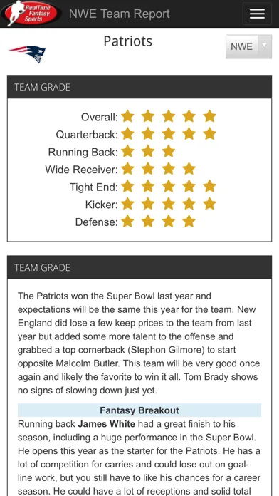 Draft Guide スクリーンショット