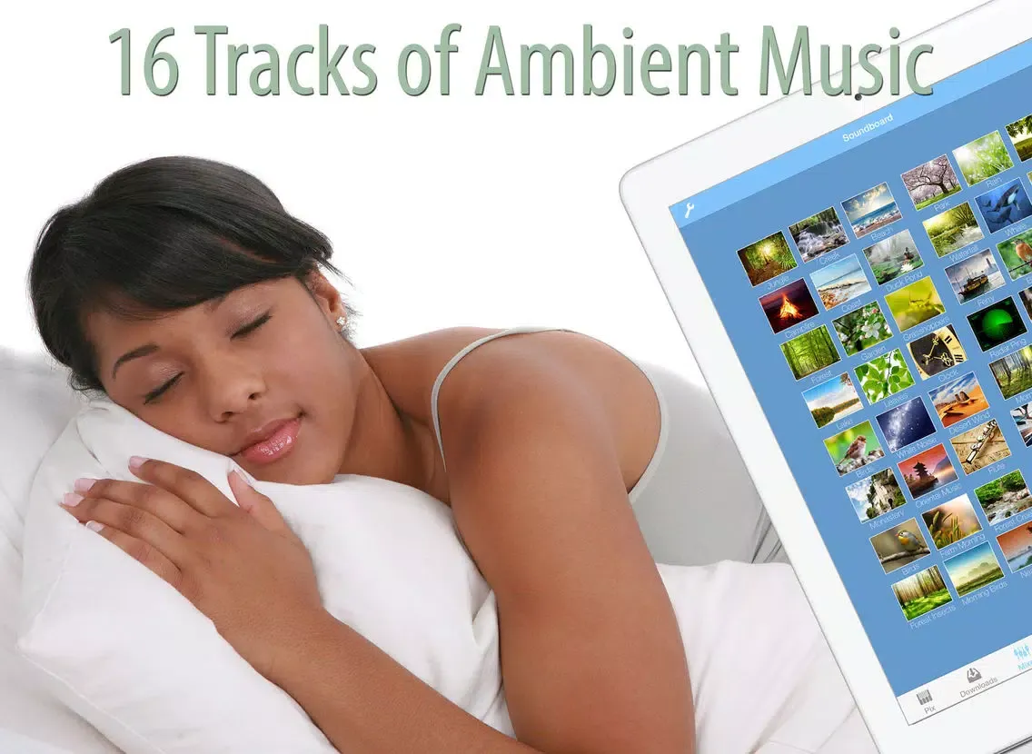 Sleep Sounds and Ambient Music iPad  スクリーンショット