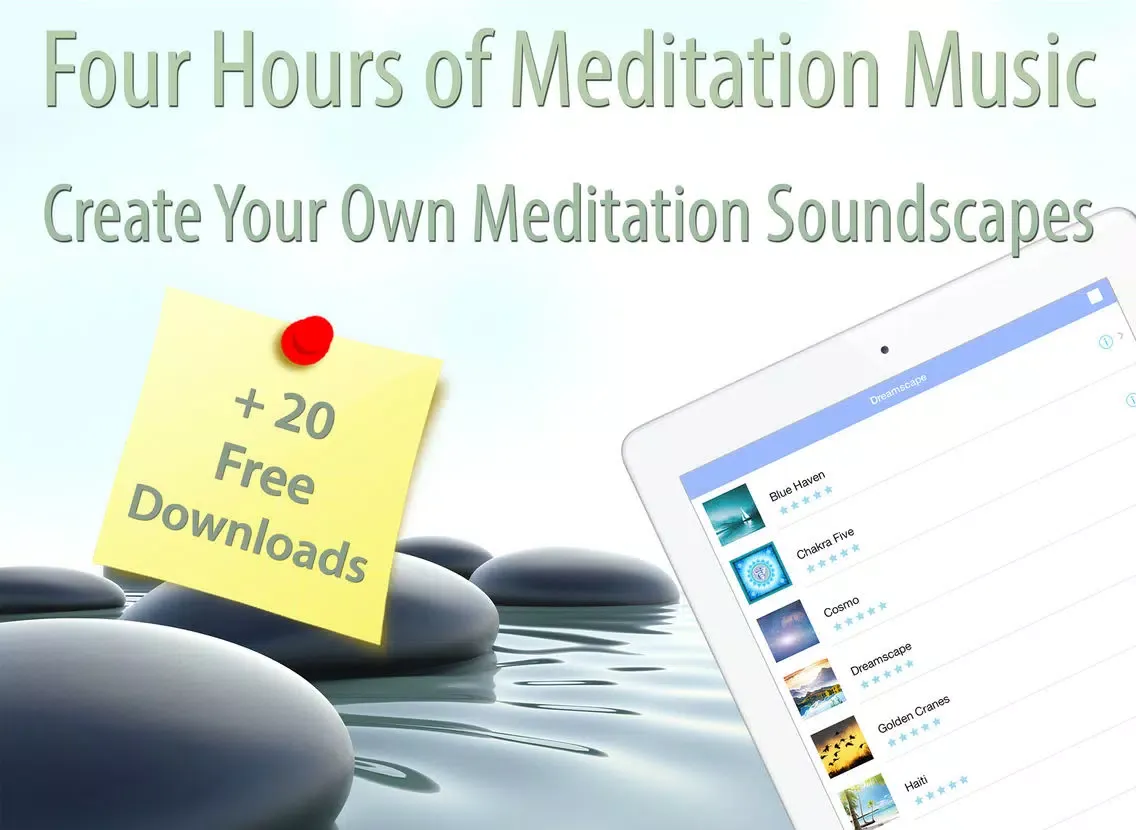 Meditation Music for Zen Meditation Relaxation Yoga and Massage Therapy iPad  Screenshots
