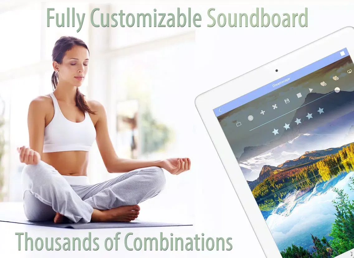 Meditation Music for Zen Meditation Relaxation Yoga and Massage Therapy iPad  Screenshots