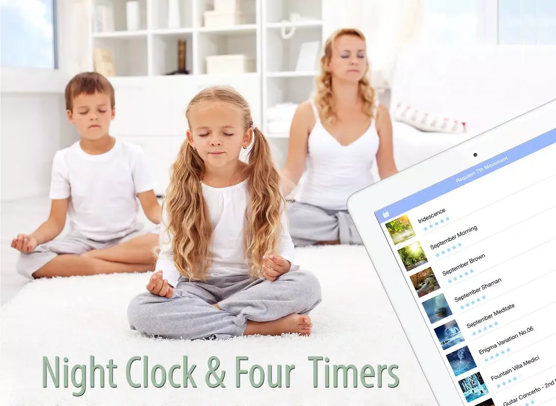 Meditation Music for Zen Meditation Relaxation Yoga and Massage Therapy iPad  Screenshots