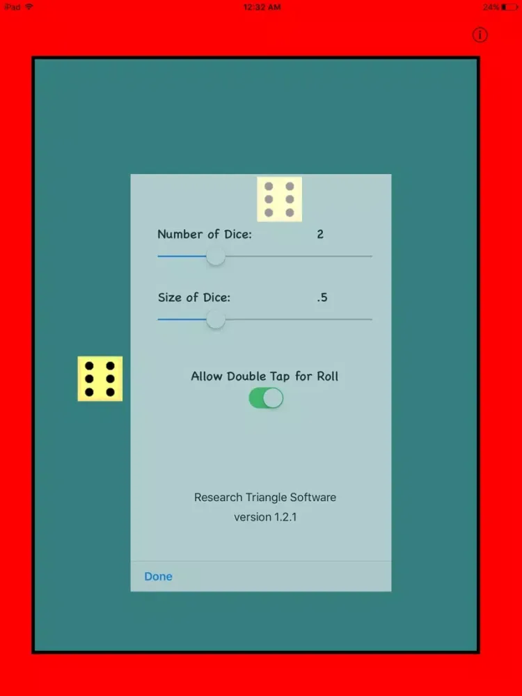 Shake My Dice iPad  سکرین شاٹس