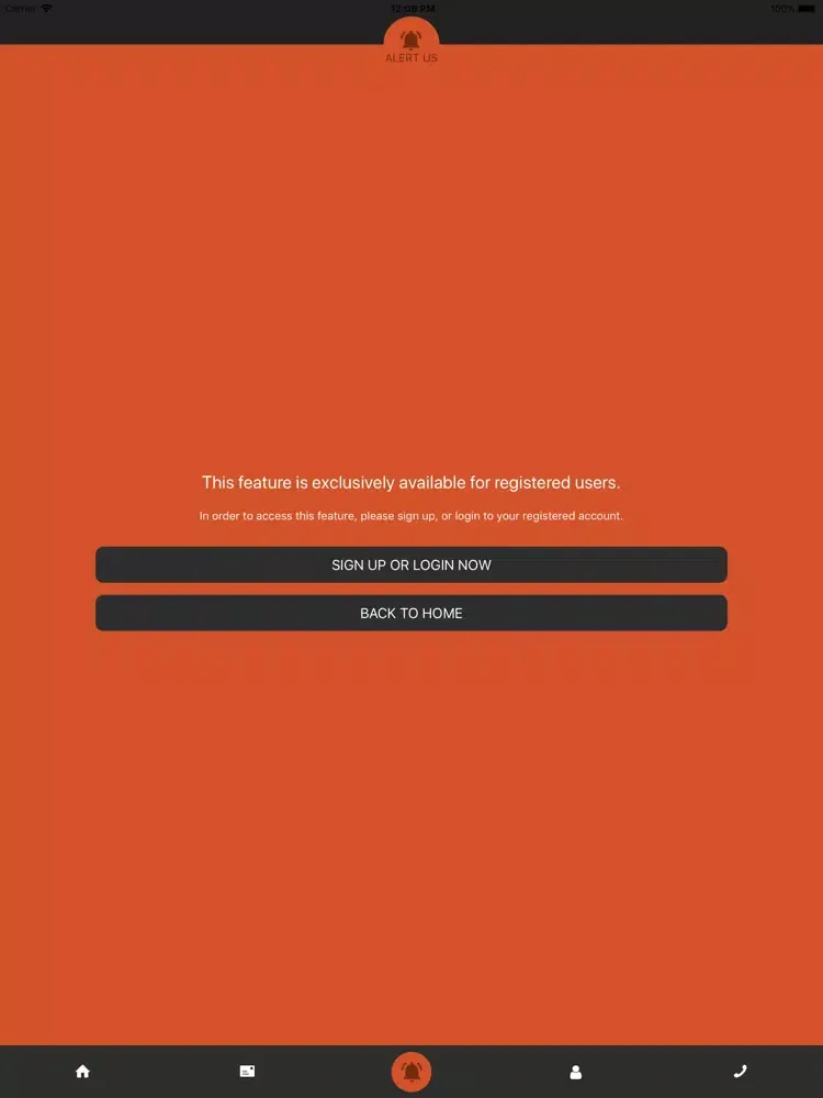 RTT Alert iPad  Screenshots