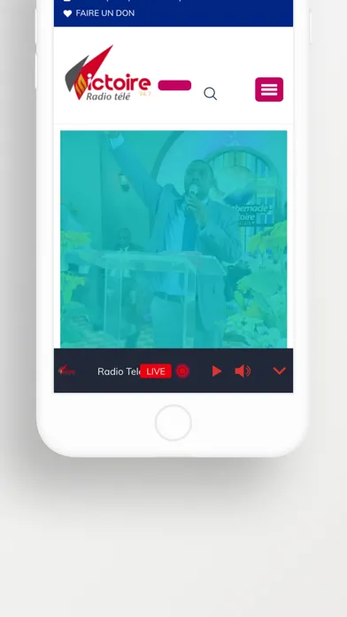 Tangkapan skrin Victoire Haiti App