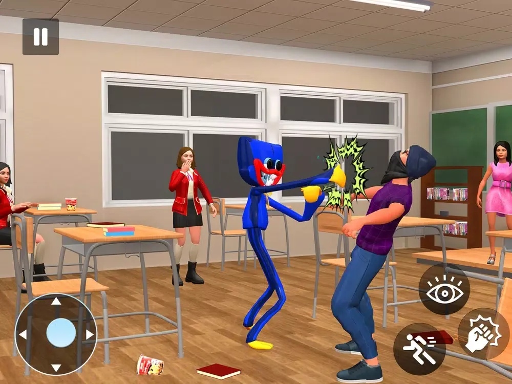 Tangkapan skrin Grand Gangster Huggy Survival iPad 