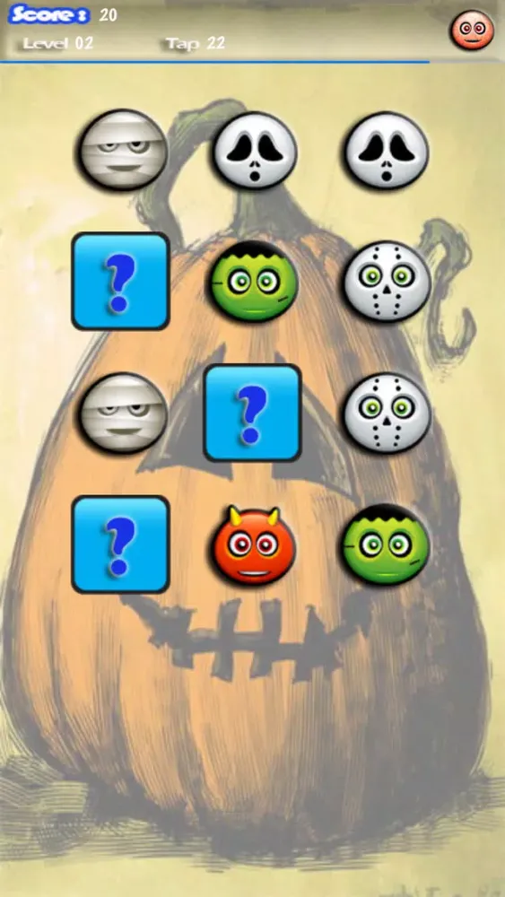 Tap Halloween Pumpkins سکرین شاٹس