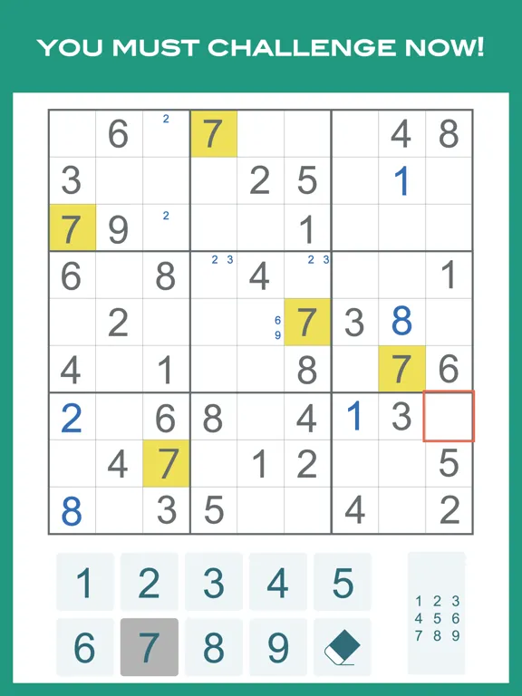 Number Place by Fifol iPad  Screenshots