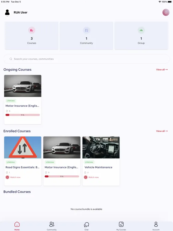 Road Users Academy iPad  스크린샷
