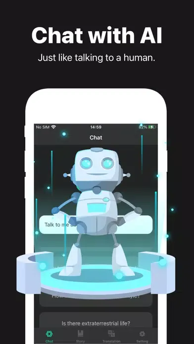 ChatBot - AI telling stories应用截图