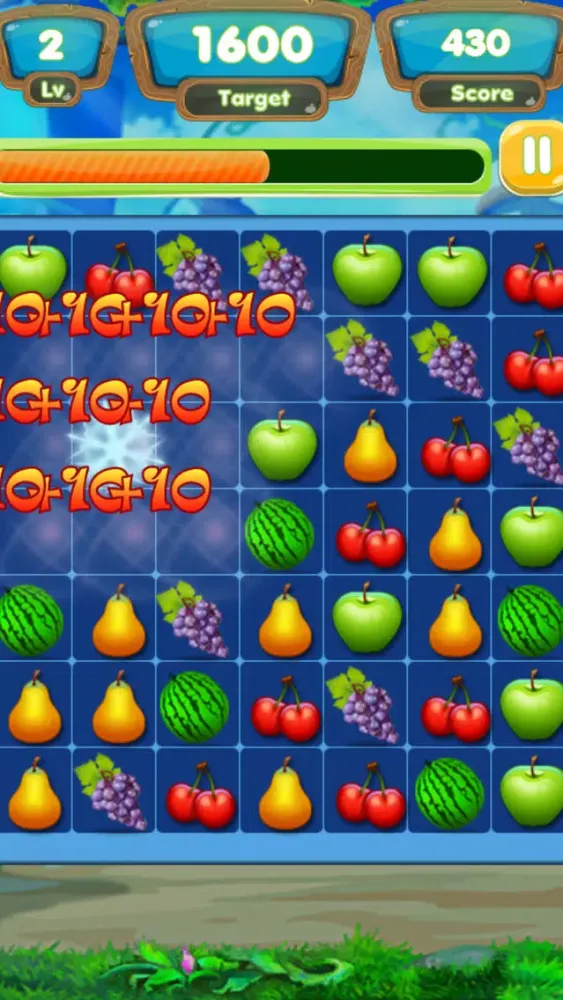 Ảnh chụp màn hình của Fruit Link Match HD