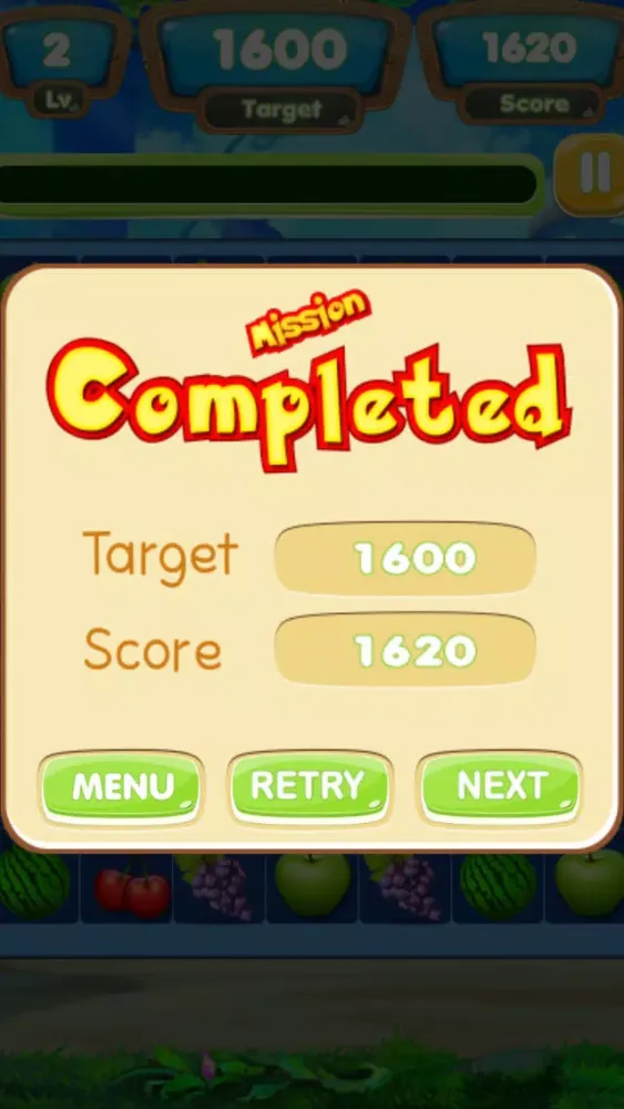 Ảnh chụp màn hình của Fruit Link Match HD