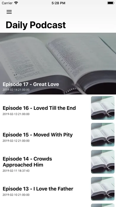 Zrzuty ekranu Jehovah’s Witnesses Podcast