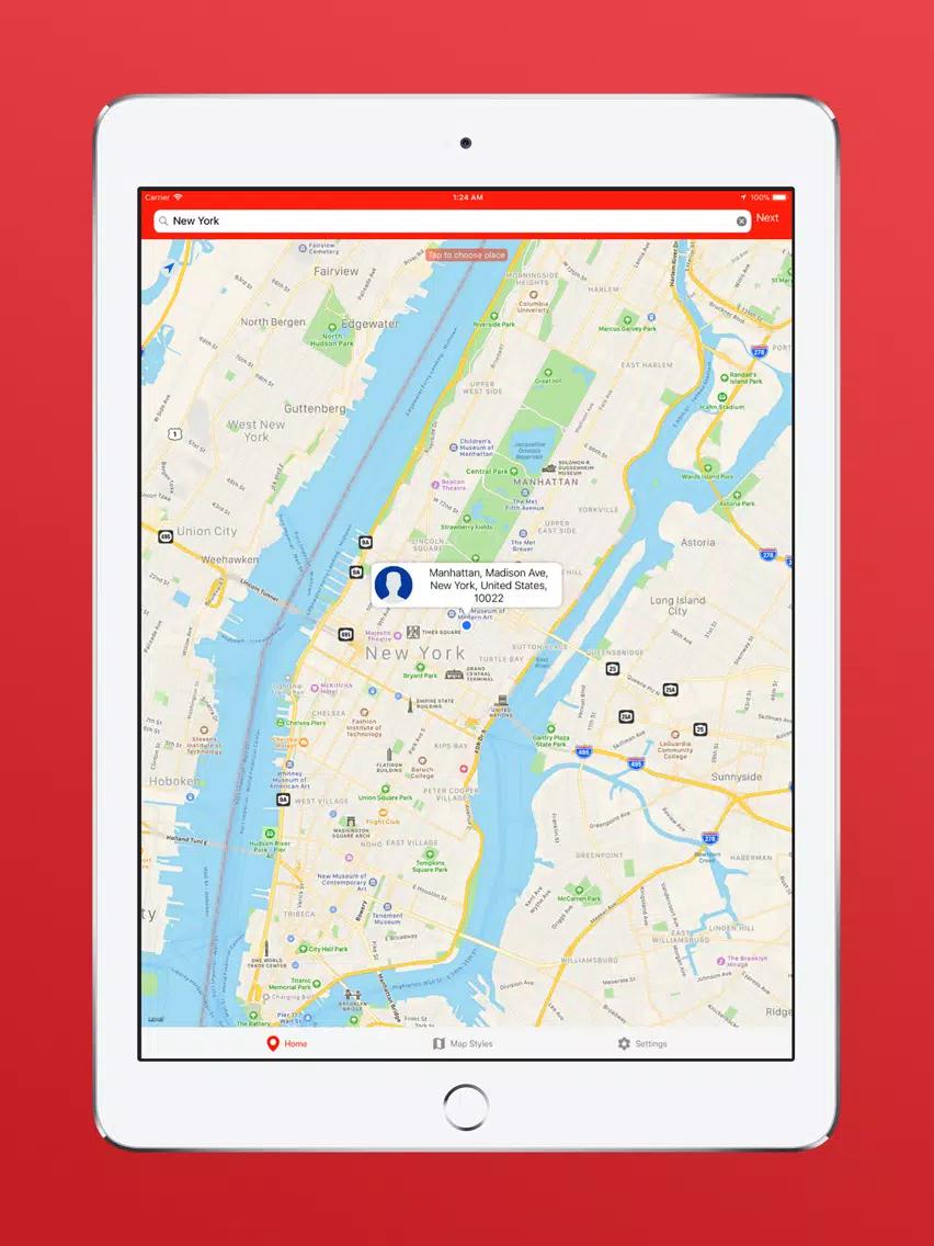 Fake GPS Location GO iPad  Screenshots