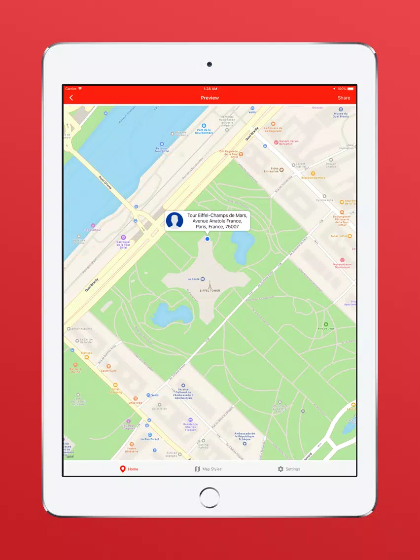 Fake GPS Location GO iPad  Screenshots