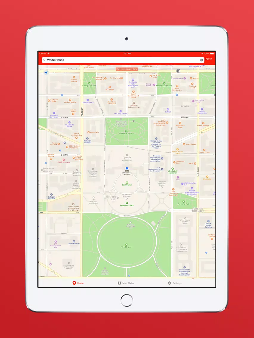 Fake GPS Location GO iPad  Screenshots