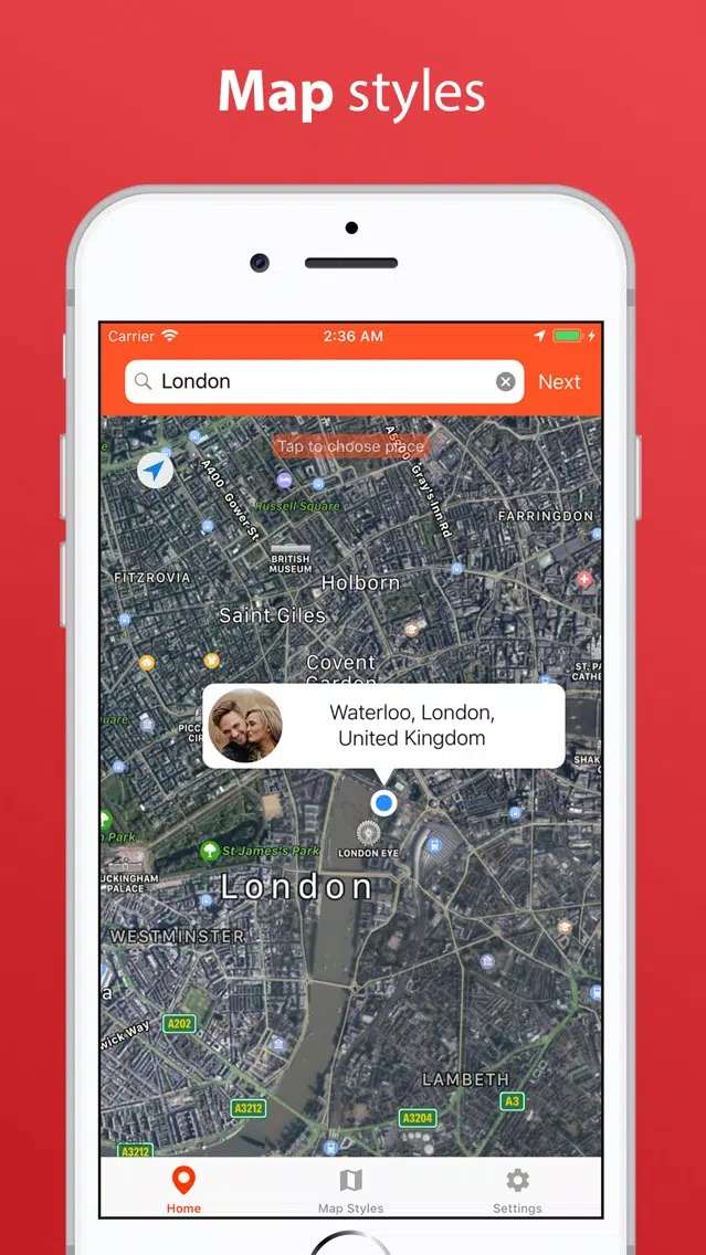 Fake GPS Location GO Screenshots
