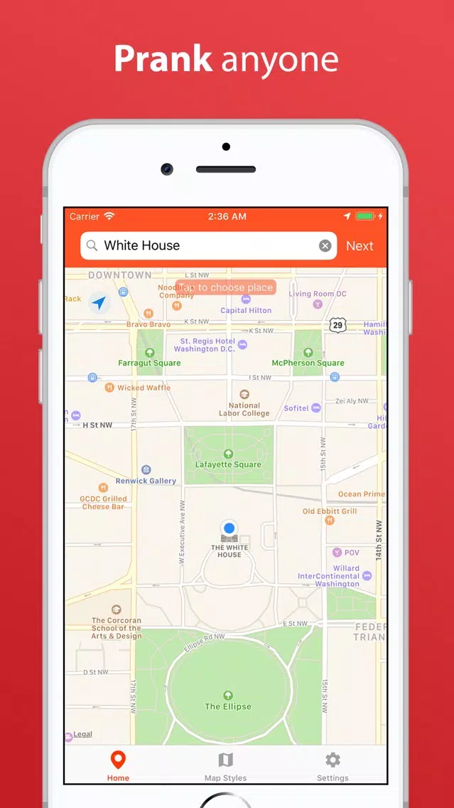 Fake GPS Location GO Screenshots