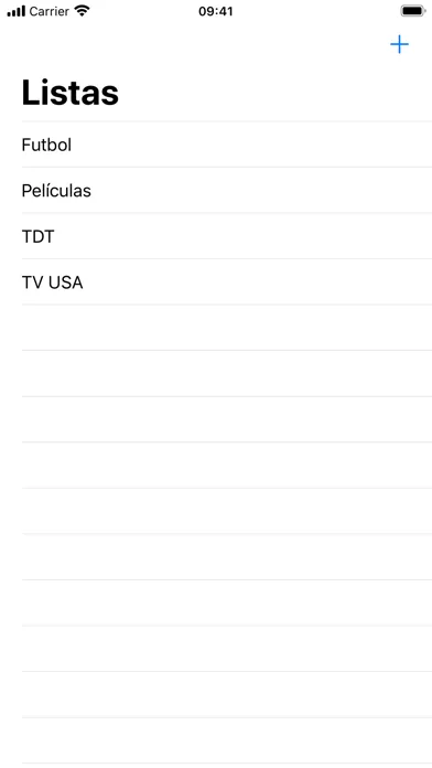 Capturas de tela do IPTV (M3U8) List Player