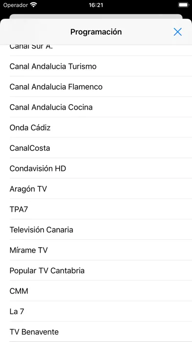 Capturas de tela do IPTV (M3U8) List Player