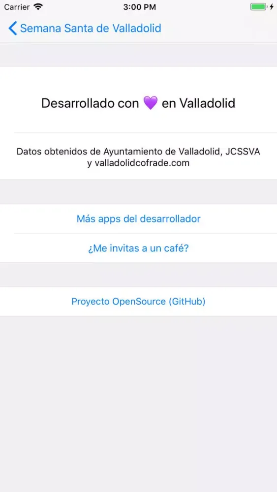 Ảnh chụp màn hình của Semana Santa Valladolid