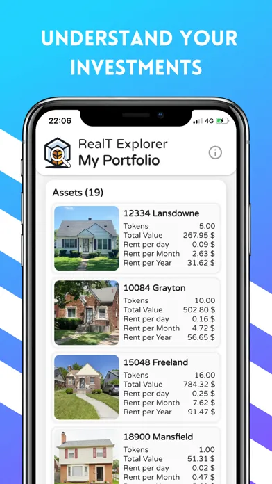 RealT Explorer स्क्रीनशॉट