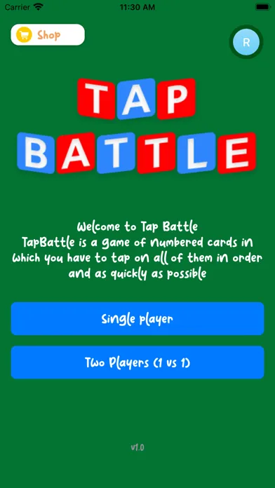 Captures d'écran de Tap Battle - The Card Game
