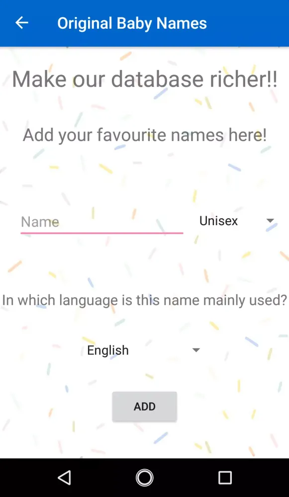 Original Baby Names 2020 Screenshots