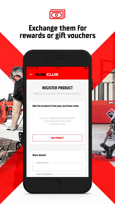Ảnh chụp màn hình của Club RUBI