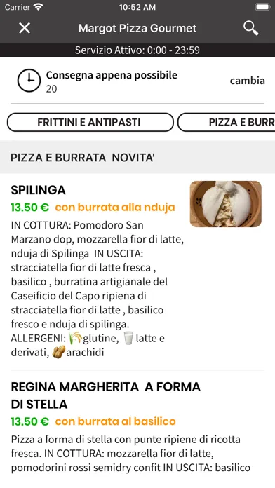 Margot Pizza Gourmet Lecce Ekran Görüntüleri