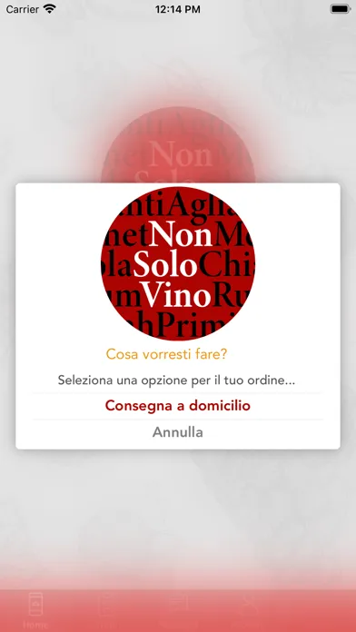 NonSoloVino Ekran Görüntüleri