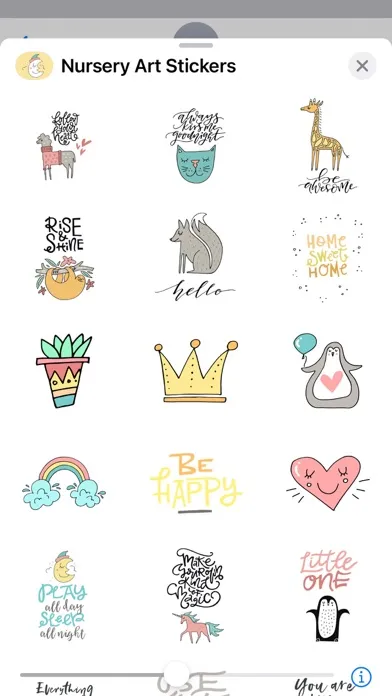 Скриншоты Nursery Art Stickers