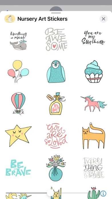 Скриншоты Nursery Art Stickers