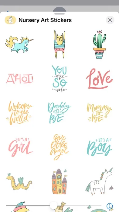 Скриншоты Nursery Art Stickers