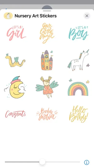Скриншоты Nursery Art Stickers