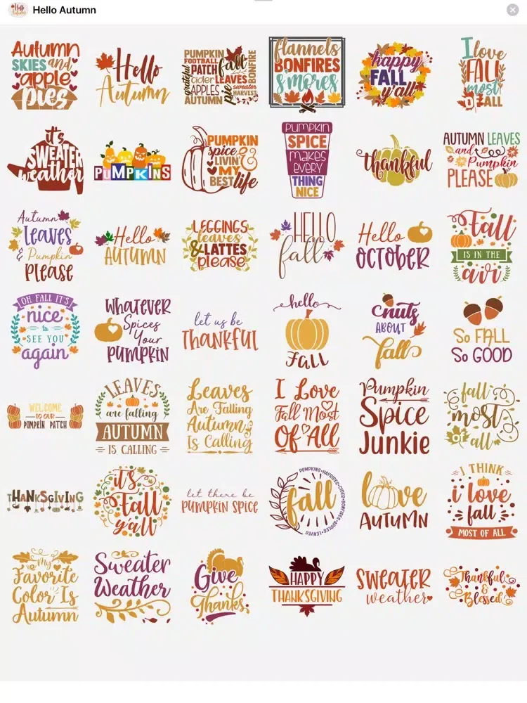 Hello Autumn iPad 应用截图