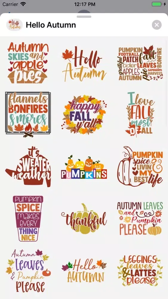 Hello Autumn应用截图