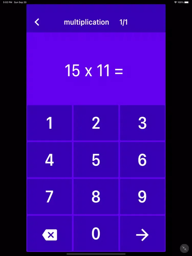 Math Trainer by Aarav iPad 应用截图