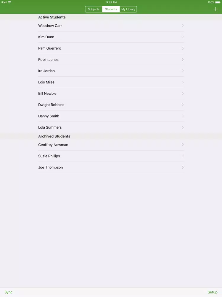 تصاویر Rubrics iPad 