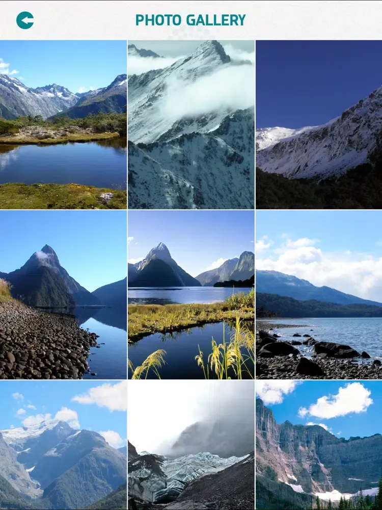 تصاویر Fiordland National Park iPad 