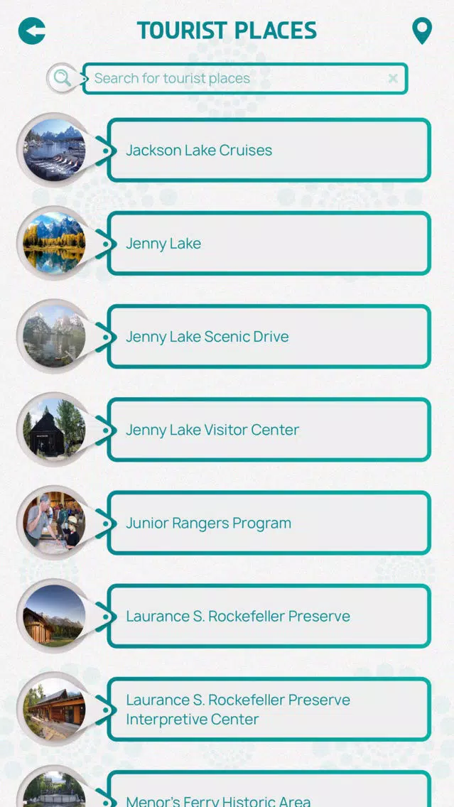 Grand Teton National Park应用截图
