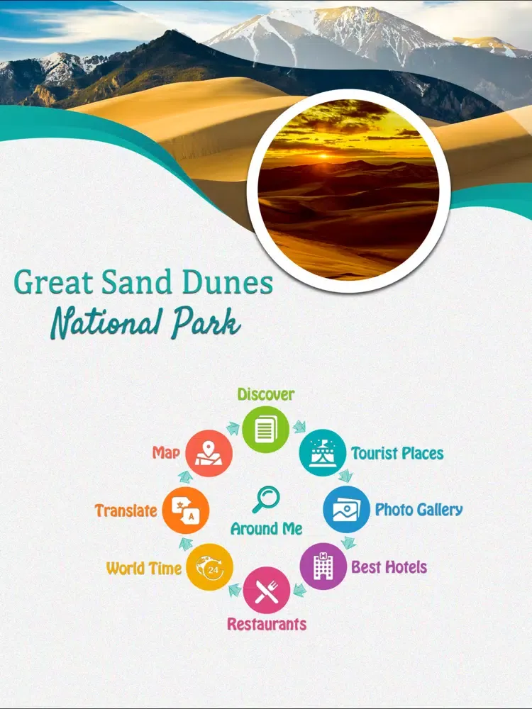 Capturas de pantalla de Great Sand Dunes National Park iPad