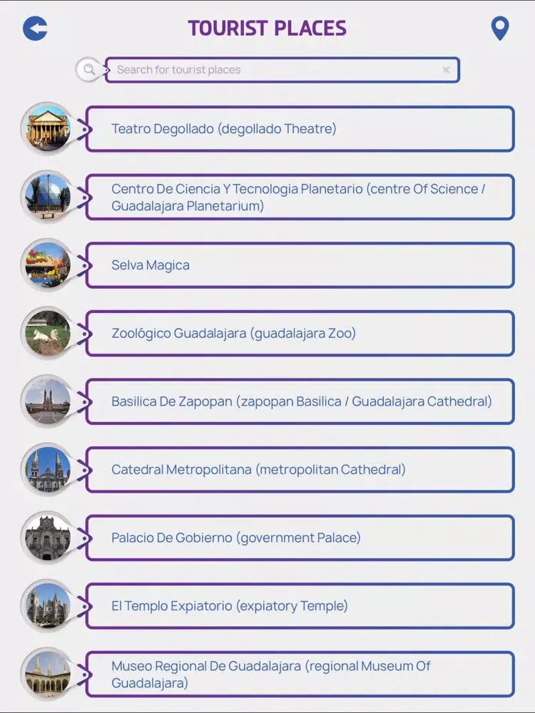 Captures d'écran de Guadalajara Travel Guide iPad 