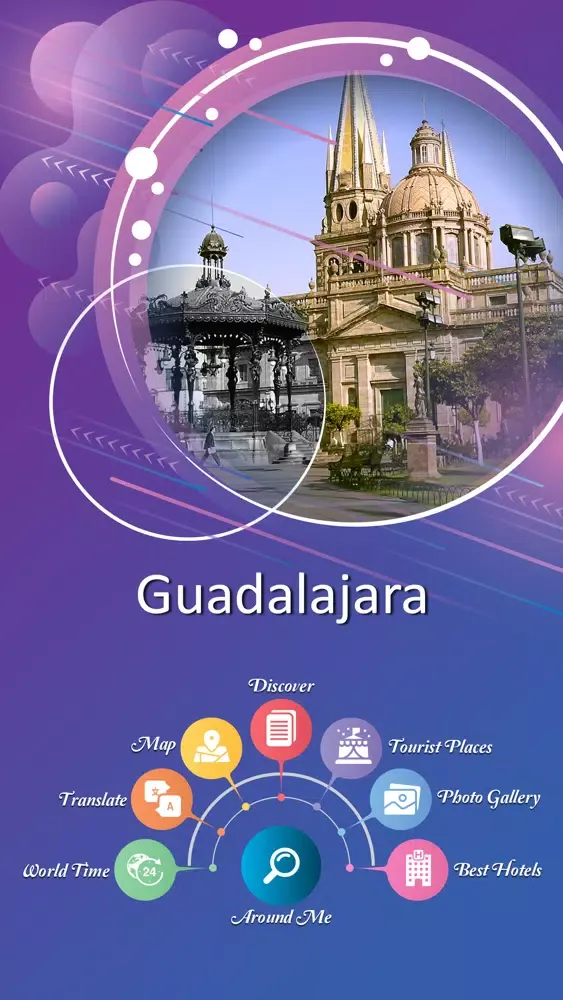 Captures d'écran de Guadalajara Travel Guide