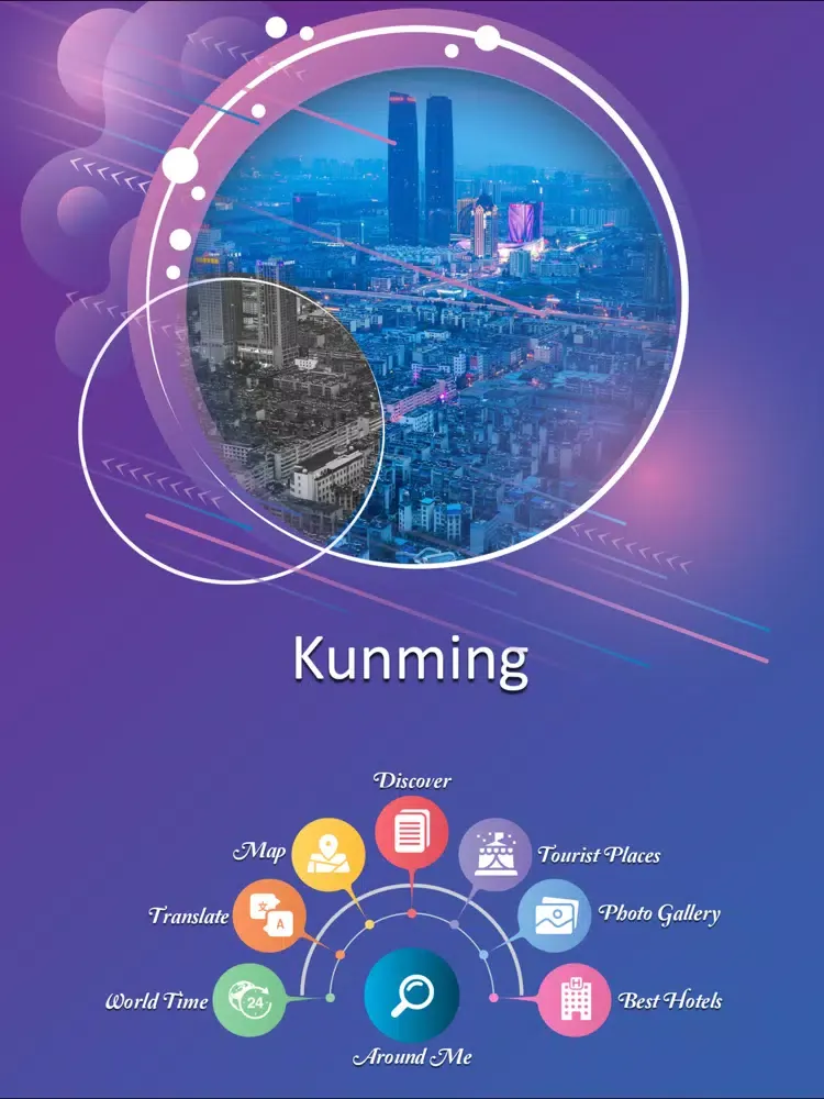 Kunming Travel Guide iPad  Screenshots